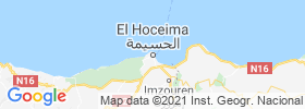 Al Hoceima map